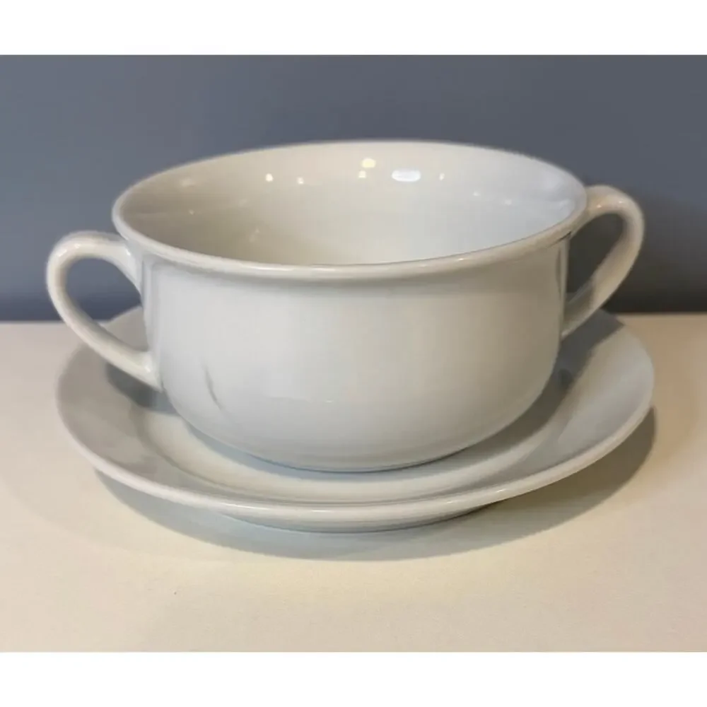 Williams Sonoma Soup Bowl and Plate - Set of 2